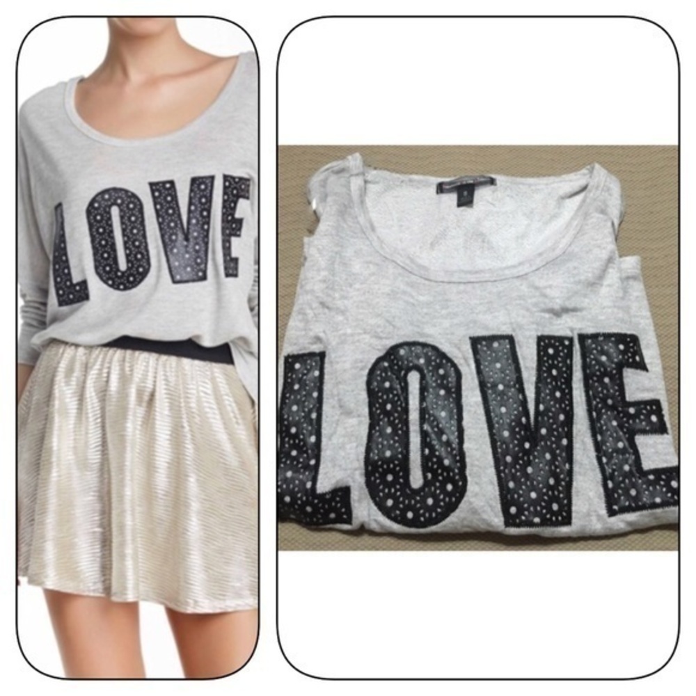 💓Host Pick💓Baggy Fit SWEATSHIRT WITH  "LOVE"